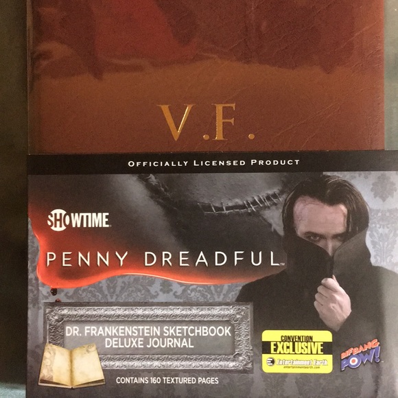 Penny Dreadful Dr Frankenstein Sketchbook Deluxe Journal Showtime Bif Bang Pow - Picture 8 of 9